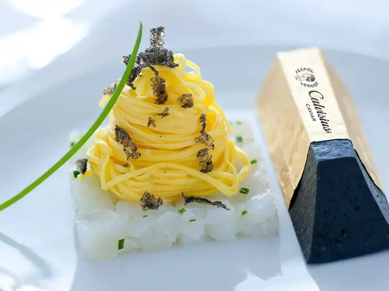 Pressed caviar