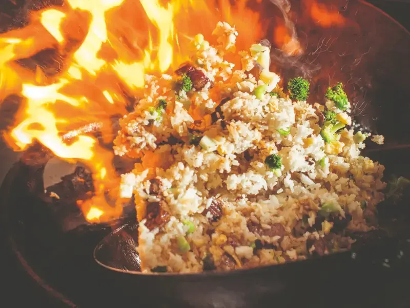 Steak fried-rice