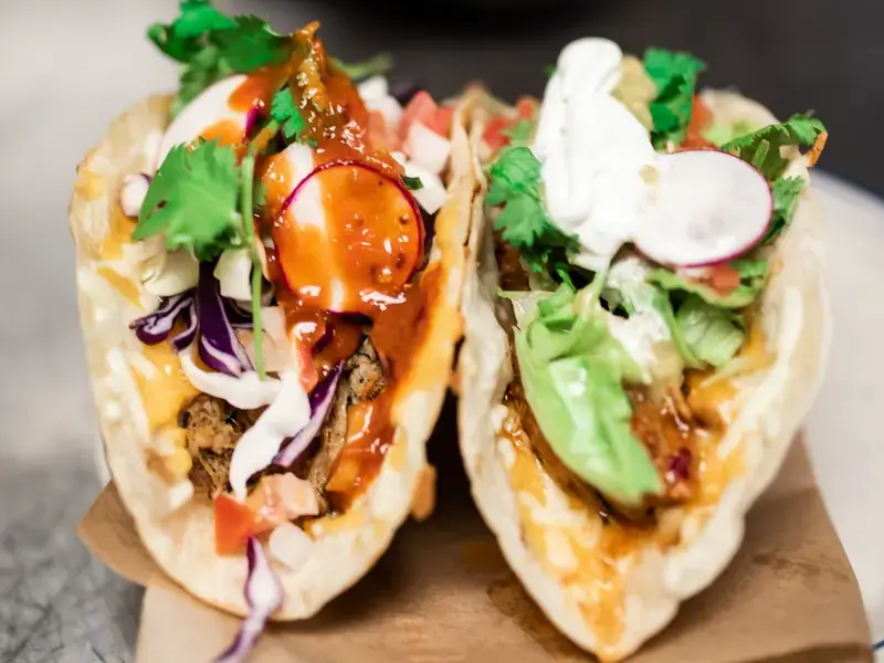 Tacos with fillings