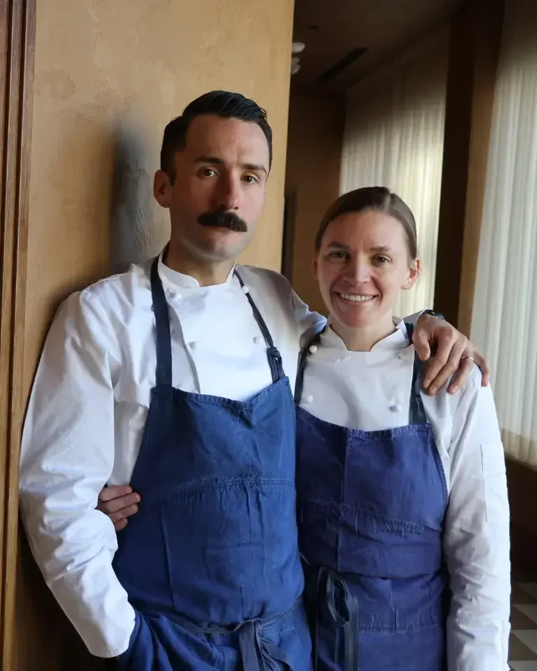 Josh Finger and Maggie McConnell