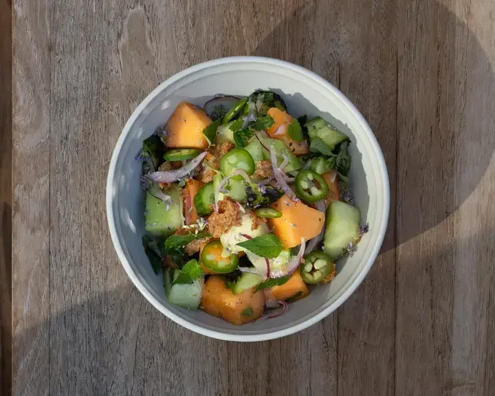 Melon Panzanella