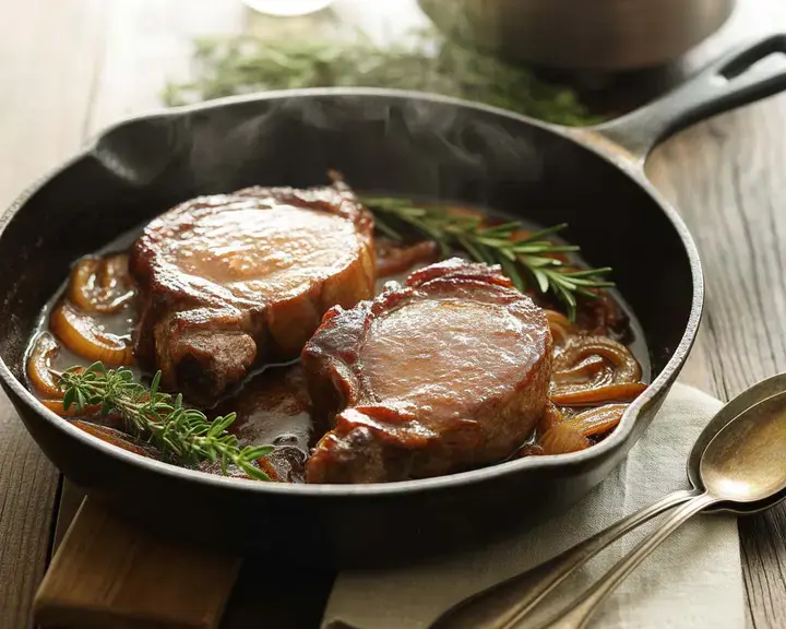 braised pork chops - Fine Dining Lovers
