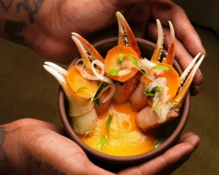 Crab Escovitch at Las Lap in Miami