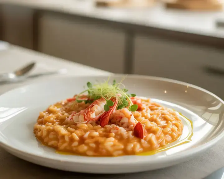 lobster risotto - Fine Dining Lovers