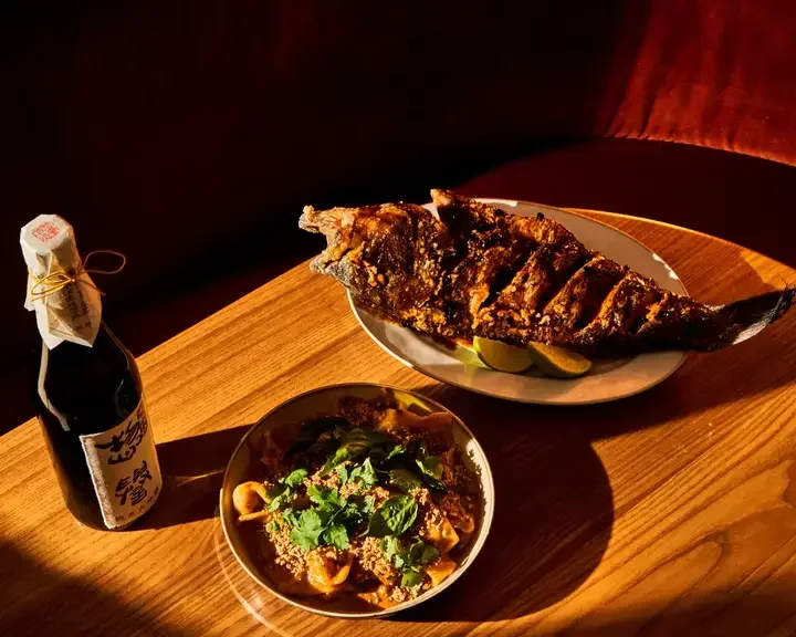 Fish and Longevity Noodles