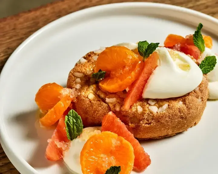 Zaytinya Olive Oil Cake With Clementines