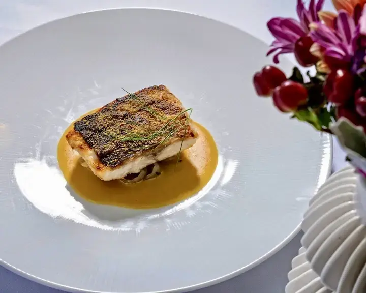 Grilled Aquanaria Sea Bass