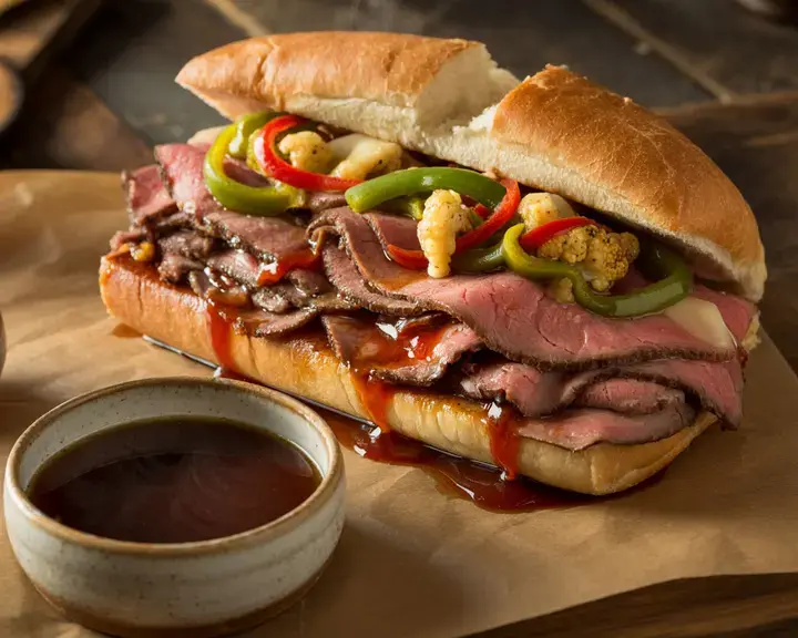 italian beef sandwich - Fine Dining Lovers