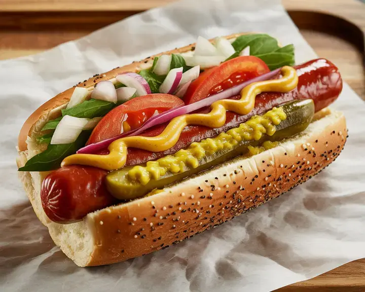 chicago style hot dog - Fine Dining Lovers