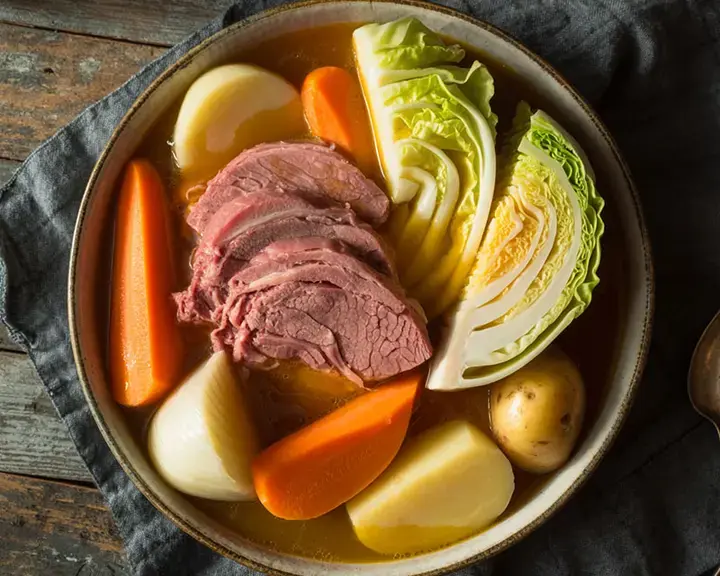 new england boiled dinner - Fine Dining Lovers
