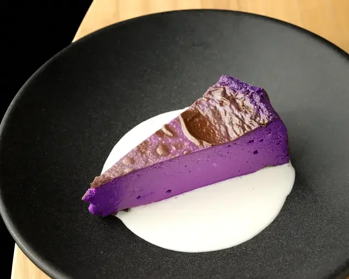 Ube Cheesecake at Arquet