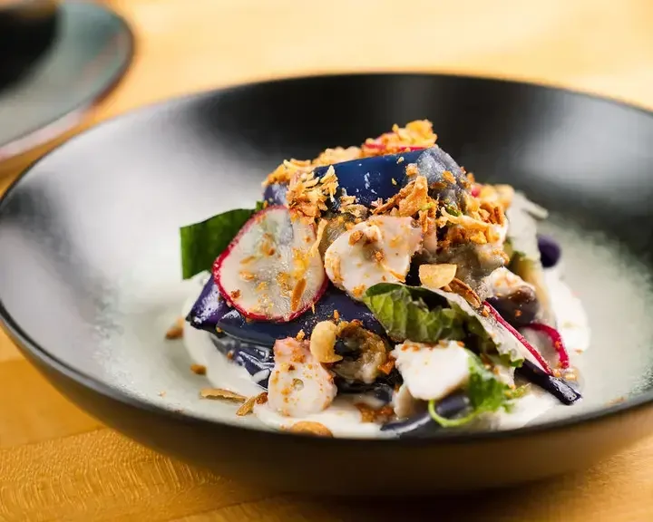 Eggplant Salad at HaiSous