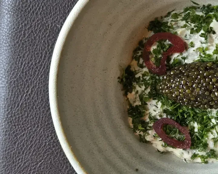 Smoked Fish and Onion Dip