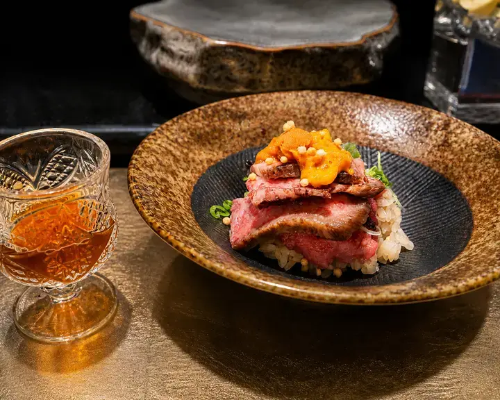 Wagyu and Uni Bowl from 637 Sushi Club