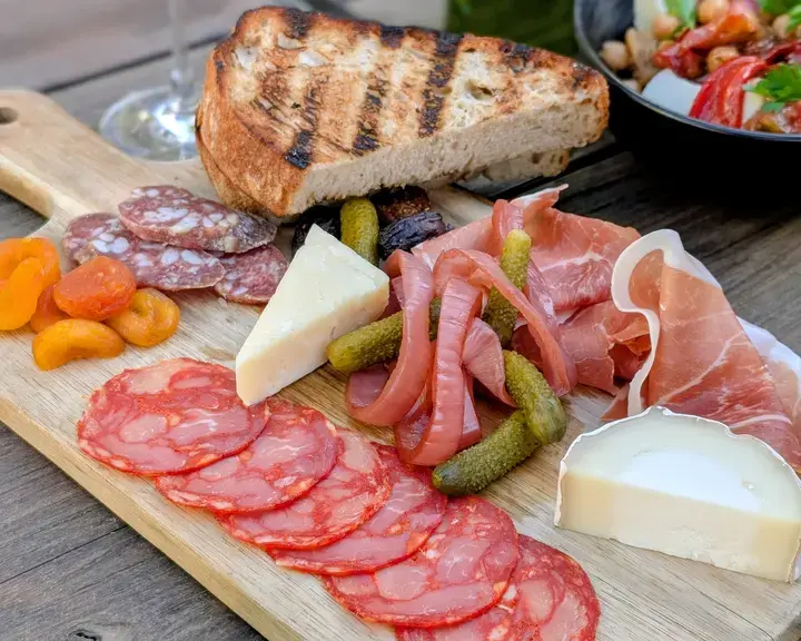 Food at The Backyard