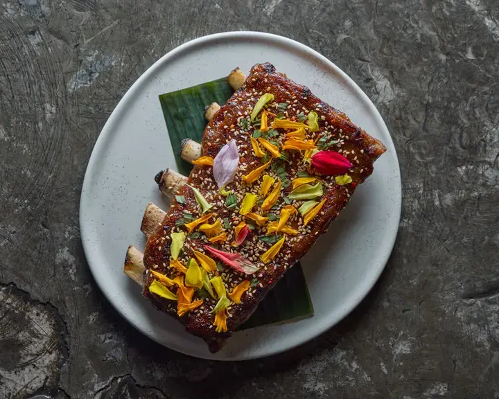 Pork Ribs with Tamarind Glaze