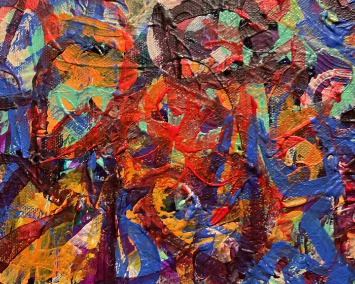 Painting at Counter-