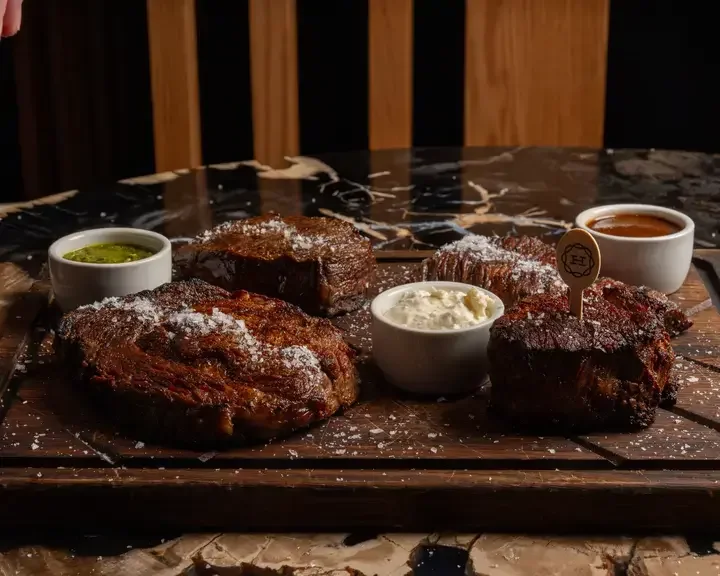 Steak Flight at Hemlock