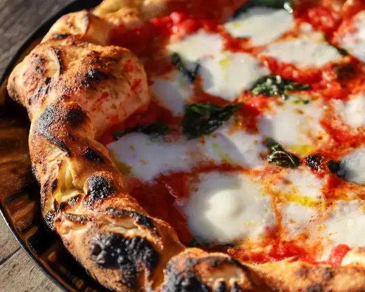 Margherita Pizza at Sei Pizza Bar