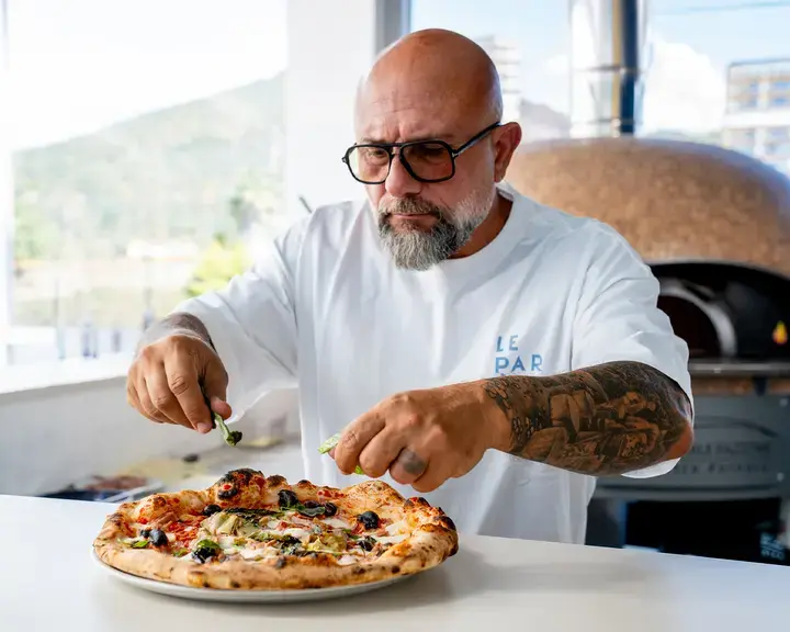 Giuseppe Pignalosa and his Capricciosa