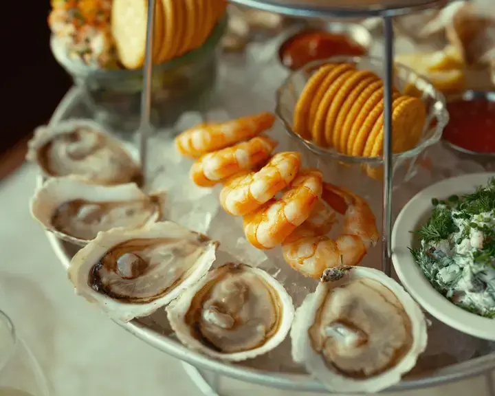 Queen's Feast Seven Fishes Platter at Queen's Raw Bar &amp; Grill