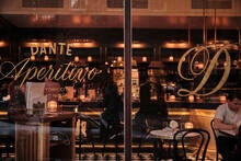 Dante Aperitivo Caviar Tart & Caprese Martini